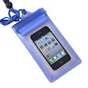 MAPPERZ PVC 3Ply Waterproof&Dustproof Sealed Backcase for Mobile Phone Cover Pouch Use in Rainy Seasons for Rain Protection Touch Sensitive for for Mobile Phone Universal Size Random Color(Pack of 2)