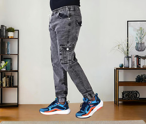 MAPRAHI Jogger Fit Men Grey Jeans