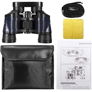 60x60 zoom binocular for kids travelling long distance binoculars binoculars with long range covering use for concert bird watching -black-pack of 1
