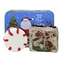 Marbela Cosmetics And A Happy New Year Gift Box - Peppermint Bath Bomb & Holiday Harvest Soap