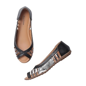 Marc Loire Womens Faux Leather Comfortable Open-Toe