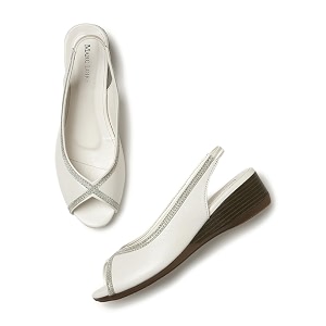 Marc Loire Womens Open Toe Block Heel