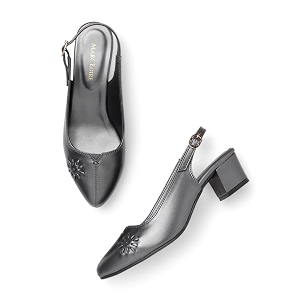 Marc Loire Womens Pointed Toe Block Heel