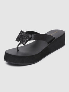 marc loire women wedges sandal black  3