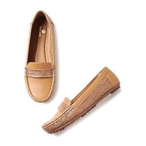 marc loire women comfortable slip on flat loafer ballet casual and formal footwear