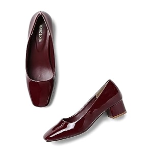 Marc Loire Women Square Toe Solid Block
