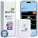MarCELL Home/Cottage Watch Bundle (Verizon) – No Wi-Fi Cellular Cabin & Vacation Monitor, Freeze & 2 SPuck Leak Sensors, Made in USA