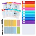 MARFOREVER 25 Pcs Pill Pouch Small Pill Bags Reusable Medicine Organizer