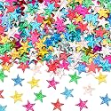 MARFOREVER Rainbow Star Confetti Glitter Star Confetti Party Supplies