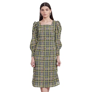Marie Claire Womens Polyester A-Line Midi Casual