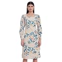 Marie Claire Women39s Polyester A-Line Midi Casual