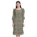 Marie Claire Women39s Polyester A-Line Midi Casual