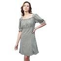 Marie Claire Women39s Polyester A-Line Midi Casual