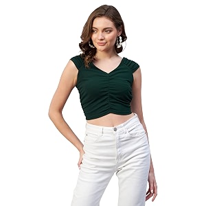 Marie Claire Womens Solid Slim Fit Blouse