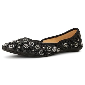 Marie Claire Womens Peach Flat E 23