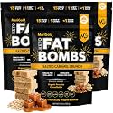 MariGold Salted Caramel Crunch Keto Fat Bombs, Low Carb - 3 Pack, 15 Bars