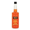 Marimbula Saffron Cream Flavoured Syrup- 1000ml Bottle | Suitable For Mocktails, Cocktails, Party Juices, Beverages | Non Alcoholic | Summer Drink Mix | Perfect for Home, Café & Restaurant Use