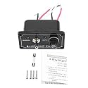 Marine Bilge Pump Switch Panel 12V DC with LED Indicator 3-Way Toggle Manual Off Auto for Boat Yacht ATV Fuse Protection