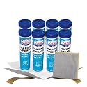 Marine Grease Tube 14 oz Bundle with Microfiber Cloth - Heavy Duty Marine Grease for Trailer Wheel Bearings, Chassis Lubrication, and Outboards - Rust & Oxidation Resistant - Gift Set (9 Items)