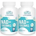 Maripolio Liposomal NAD+ 1000 mg Supplement | High Bioavailability Liposomal Delivery | Cellular Energy &amp; Wellness Support | Pure NAD+ Dietary Supplement for Men,Women, 120 Softgels
