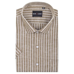 MARK ALBERT Half Sleeves Regular Fit