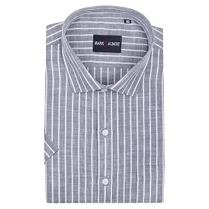 MARK ALBERT Half Sleeves Regular Fit