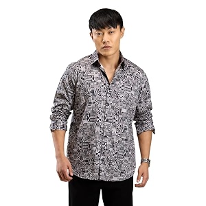 MARK ALBERT Mens Slim Fit Cotton