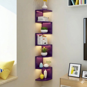 Mark Wood Wall Mount Corner 7 Tier