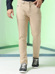 Markle Moro Men Slim Fit Beige Cotton