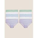 Marks amp Spencer Girls Cotton Solid High