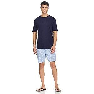 Marks Spencer Mens Cotton Solid Pajama