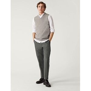 Marks Spencer Men Straight Fit Mid