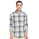 Marks amp Spencer Mens Checkered Cotton Collared