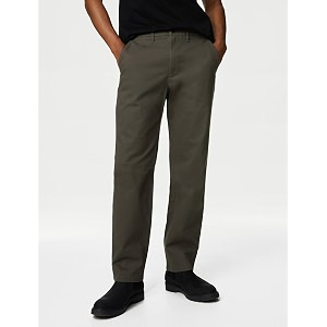 Marks Spencer Mens Solid Mid Rise