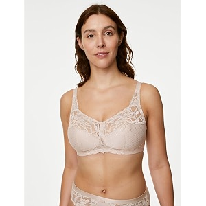 Marks Spencer PolyamideElastane Womens Wirefree Bra
