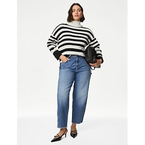 Marks Spencer Womens Loose Fit Jeans