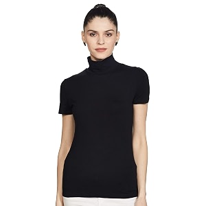 Marks Spencer Womens Solid Cotton Blend