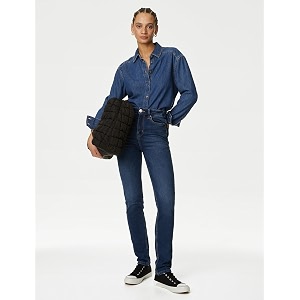 Marks Spencer Womens High Rise Slim