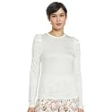 Marks amp Spencer Womens Solid Viscose Crew