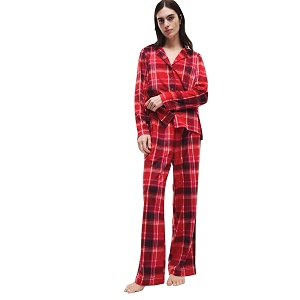 Marks Spencer Printed Fleece Womens Pyjama