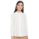 Marks amp Spencer Womens Printed Polyester Collared