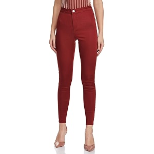 Marks Spencer Womens Solid High Rise