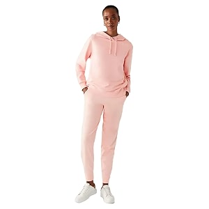 Marks Spencer Womens Cotton Solid High