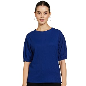 Marks Spencer Womens Solid Polyester Blend