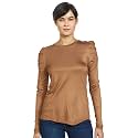 Marks amp Spencer Womens Solid Viscose Crew