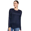 Marks amp Spencer Womens Solid Viscose Crew