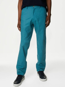 MARKS SPENCER Regular Fit Men Blue