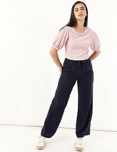 MARKS SPENCER Regular Fit Women Blue
