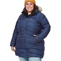Marmot Women's Montreal Mid-thigh Length Down Puffer Coat - Plus
