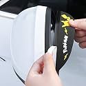 Marrone 2Pcs Rear View Mirror Rain Visor Smoke Guard Universal Carbon Fiber Rear View Side Mirror Rain Eyebrow for Cars SUV Truck Rear View Mirror Cover Accessories (BLACK PKC)
